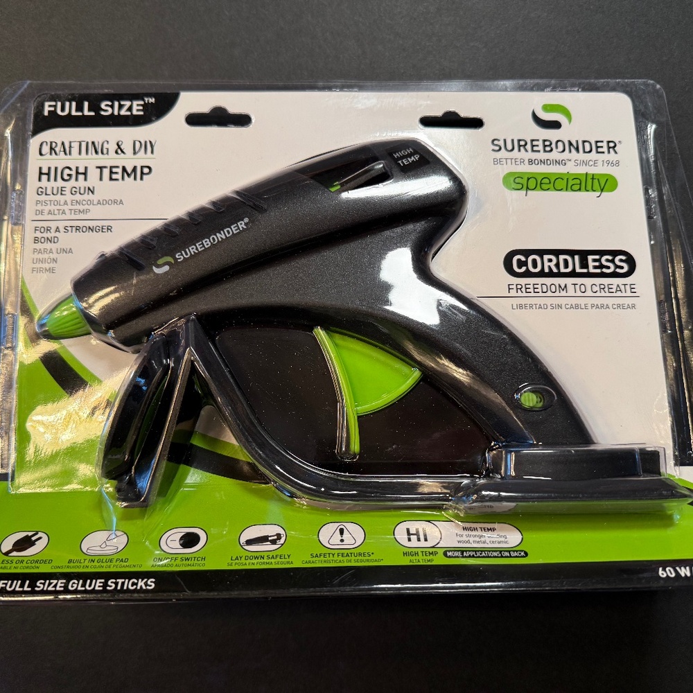 Surebonder Glue Gun Cordless High Temp Full Size